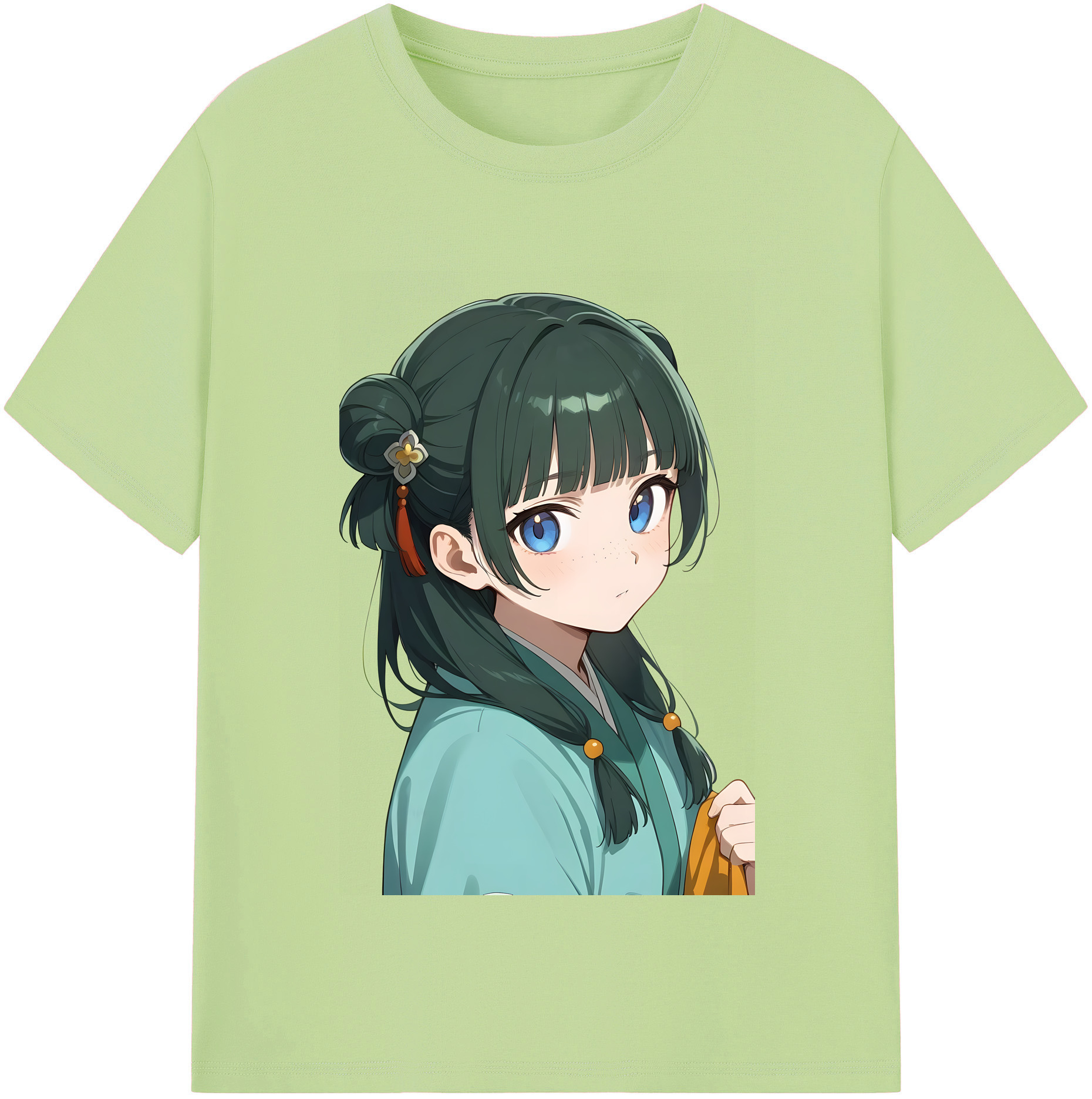 （画像用） 薬屋のひとりごと The Apothecary Diaries 綿100％半袖Tシャツ（フロントプリント）